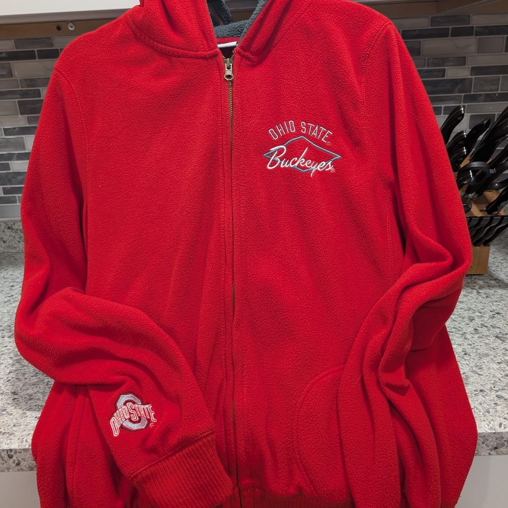 Knights Apparel Red Ohio State Jacket